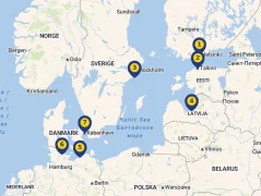 Hajóút térképe