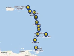 Hajóút térképe