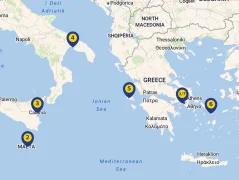 Hajóút térképe