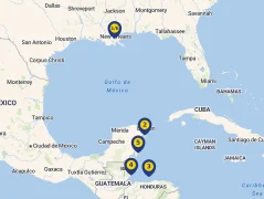 Hajóút térképe