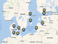Hajóút térképe