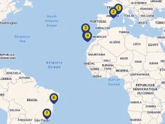 Hajóút térképe