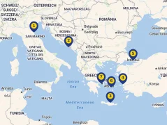 Hajóút térképe
