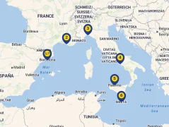 Hajóút térképe