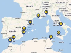 Hajóút térképe