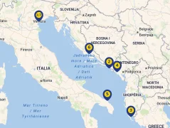 Hajóút térképe