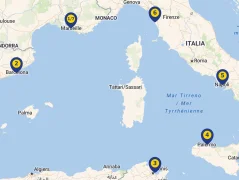 Hajóút térképe
