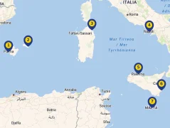 Hajóút térképe