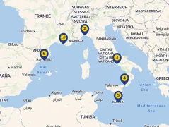 Hajóút térképe
